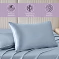 thumbnail image 3 of 22 Momme Silk Pillowcase - Steel Blue, 3 of 10