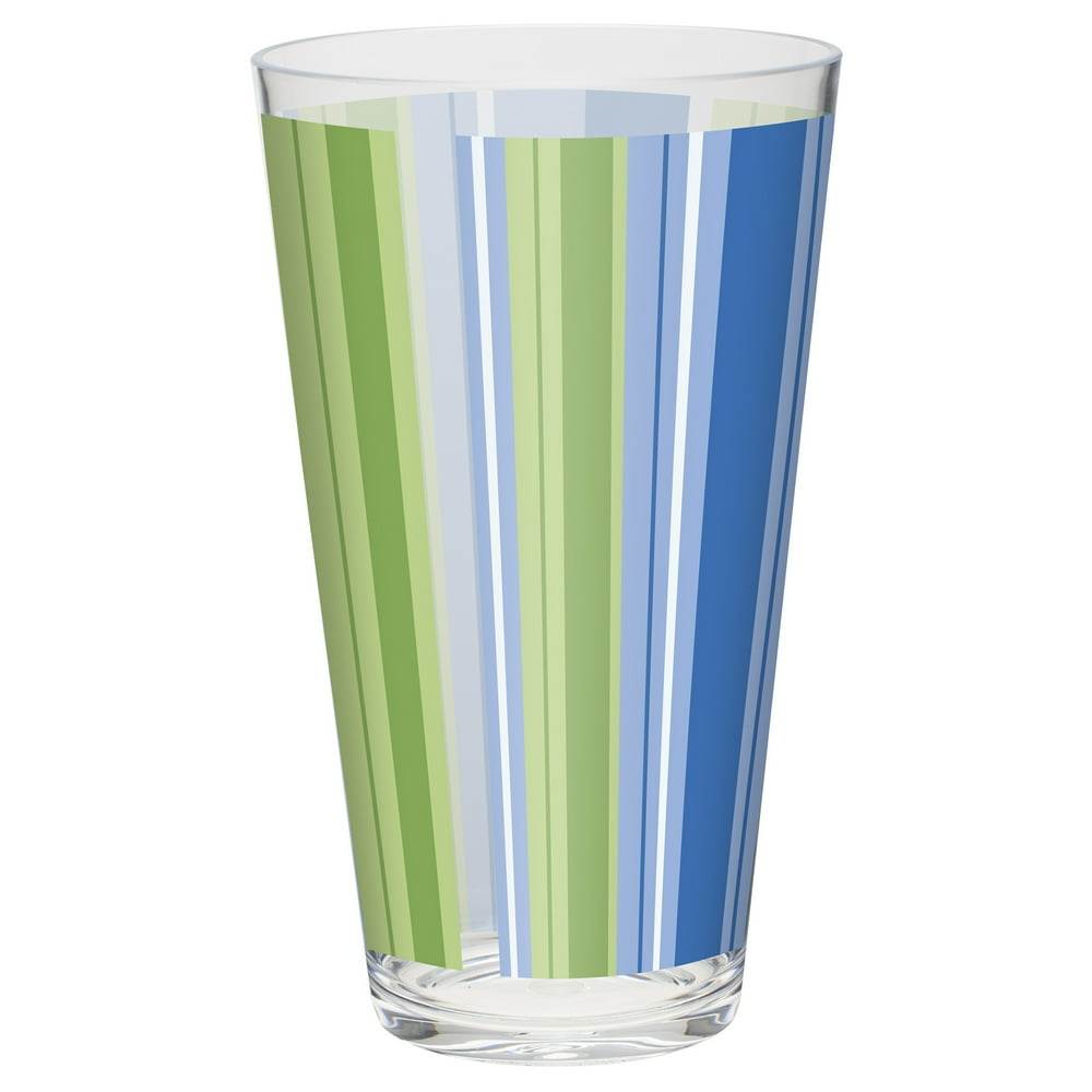 Zak Designs Just Life Highball Glasses 24 oz. Hampton
