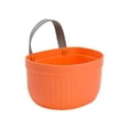 thumbnail image 3 of Huayishang Locker Shelf Household Plastic Storage Basket Bathroom Wall Hanging Toiletries Storage Basket Storage Basket Punch Storage Basket, Kitchen Essentials Clearance Sale Orange, 3 of 4