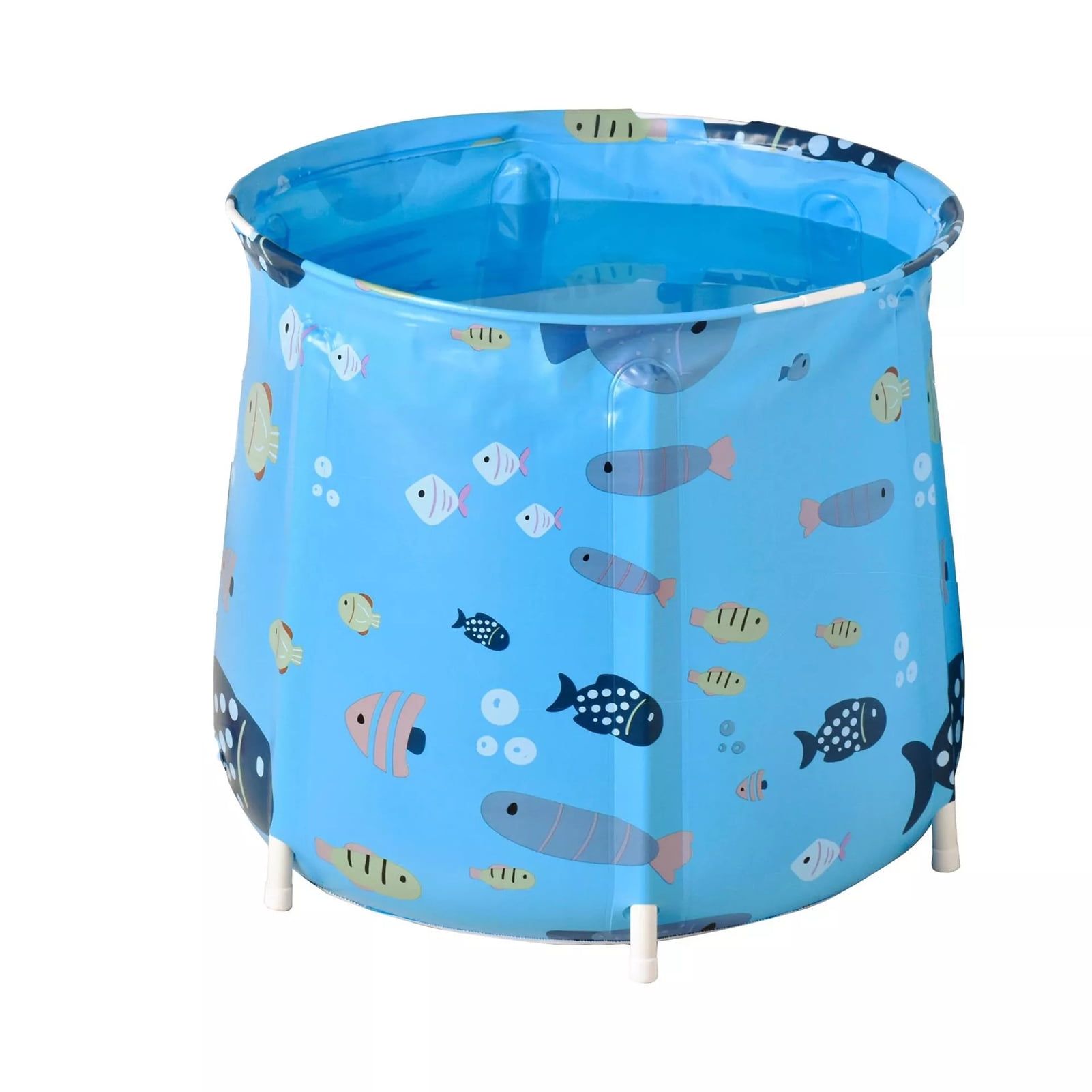 Foldable Bathtub Portable Soaking Bath Tub For Shower, Easy To Fold And