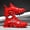 Red, variant on New Men's Outdoor Sports Running Shoes, Ultra-Lightweight with Shock Absorption, Wear-Resistant, Lightweight Blade Runner Sneakers, Vintage Trendy Fashion Outdoor Shoes, Breathable and Versatile