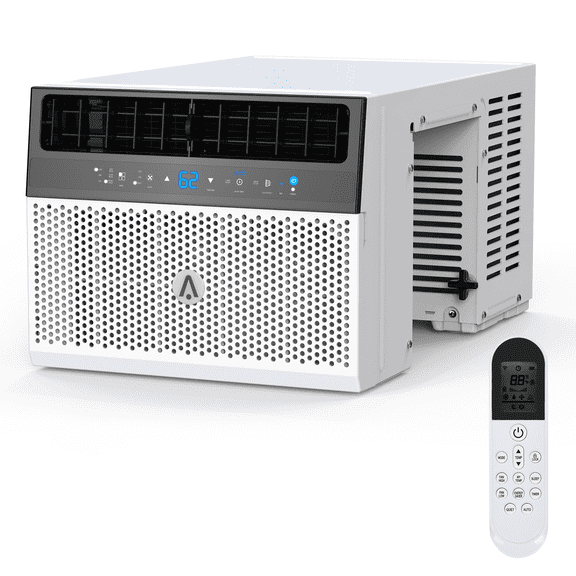 U Shaped Air Conditioner, 6000 BTU Window Air Conditioner, Window AC, Energy-Saving and Ultra-Quiet, 6 Modes, Supports App Control, Cooling Area Up to 350 Square Feet, Suitable for Rooms and Bedrooms