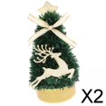 thumbnail image 1 of 2x Casa de Muñecas a Escala 1:12, de Navidad, Modelo de Escena en Miniatura, Juego de Simulación, Decoración de Micropaisaje, Accesorios para Casa 2 piezas, 1 of 8