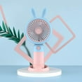 thumbnail image 2 of ESULOMP Cute Handheld Fan Desktop Office Mini Fan USB Charging Portable Portable Portable Fan, 2 of 5