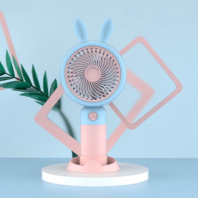 Fankiway Cute Handheld Fan Desktop office Mini Fan Usb Charging Portable Portable Portable Fan Pc Accessories Computer Accessories