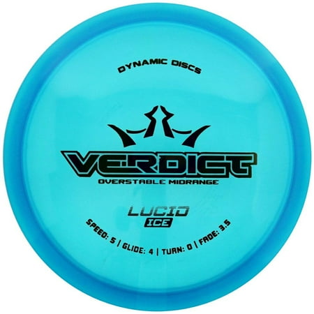 Dynamic Discs Lucid Verdict Midrange Golf Disc - Colors Will Vary