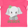 thumbnail image 4 of Inktastic Oma Loves Me- cute elephant Boys or Girls Toddler T-Shirt, 4 of 5