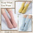 thumbnail image 5 of 6 Pairs Cute Floral Ruffle Crew Socks Women, Breathable Cotton Novelty Casual Girls Above Ankle Funny Socks, 5 of 7