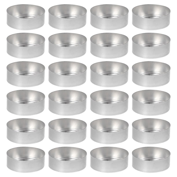 Copa de vela de 50 piezas Case de aluminio Té de té de té de té de té