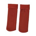 thumbnail image 1 of CSChome Mid-calf Socks Unisex Thermal Mid-Tube Socks - Thick Soft Plush Solid Color Elastic Non-Slip Knitted, 1 of 7