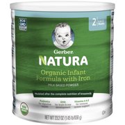 Gerber Natura Organic Infant Formula, Stage 2, 23.2 oz