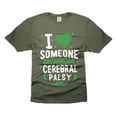 thumbnail image 4 of I Love Someone With Cerebral Palsy T-Shirt Cerebral Palsy Awareness T-Shirt Autism Awareness Tee (X-Large Navy Blue), 4 of 6