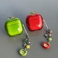 thumbnail image 3 of Transparent TPU Soft Rubber Protective Case For AirPods 4 With Rotating Leaf Hook Design And Anti-Dust Finish, 3 of 7