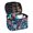 Wind-blue Powdered Flowers, variant on HELLHERO Mushrooms Makeup Bag Travel Cosmetic Bag with Brush Slots Makeup Bag Travel Toiletry Bag Travel & Home Purse