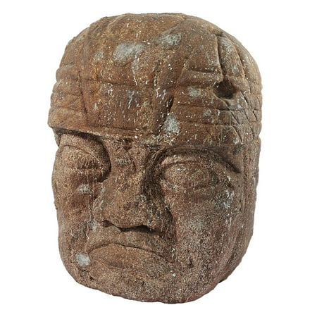 Grand Megalithic Olmec Head Statue