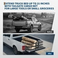 thumbnail image 6 of Pinypikaka Truck Bed Extender Retractable Tailgate Extender Compatible for Ford Ram Nissan Black, 6 of 7