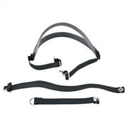 MSA Cradle Suspension Head Harness, Buckle Closure, Black - 1 EA (454-480234)