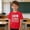 Red, variant on 100 Days of School Shirt for Boys, Kids 100% Cotton T-Shirt, 100th Day School Celebration Tee, Black Graphic Top for Ages 3-10,Size 9 T