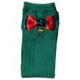 thumbnail image 2 of Odeerbi Bowknot Christmas Socks for Kids Boys Girls Mid-Calf Socks Fall Winter Green 2024 New Year's Red Socks Christmas Calf Socks Christmas Gift Stockings 3-12 Years Green, 2 of 5