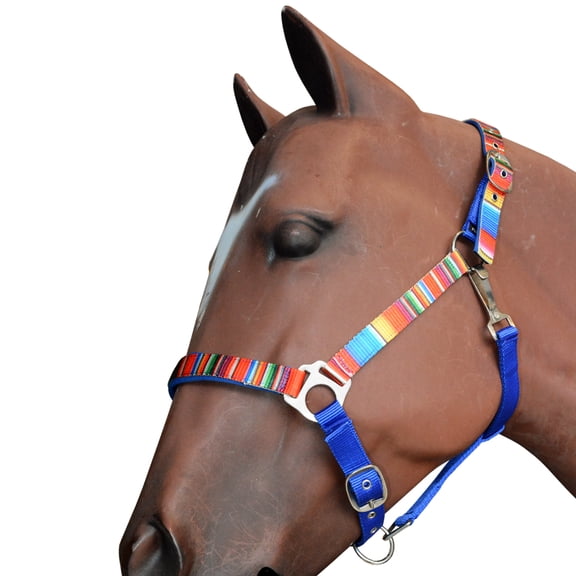 Hilason 1 Inch Fully Adjustable Halter Serape Polyester
