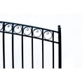 thumbnail image 5 of ALEKO DG12PARSSLPED Steel Sliding Driveway Gate - 12 ft with Pedestrian Gate - 5 ft - PARIS Style, 5 of 13