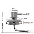 thumbnail image 2 of 195300-4580 New Fuel Pressure Regulator for 99-07, 2 of 5