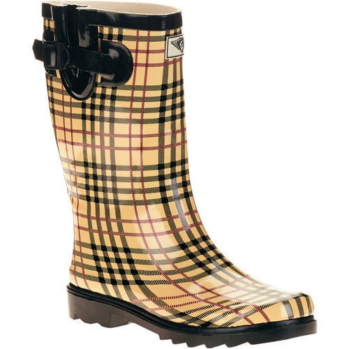 womens rubber boots walmart