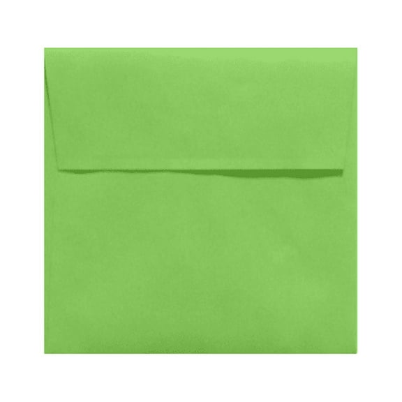 LUXPaper 5.5 x 5.5 Square Envelopes, Limelight Green, 250/Pack