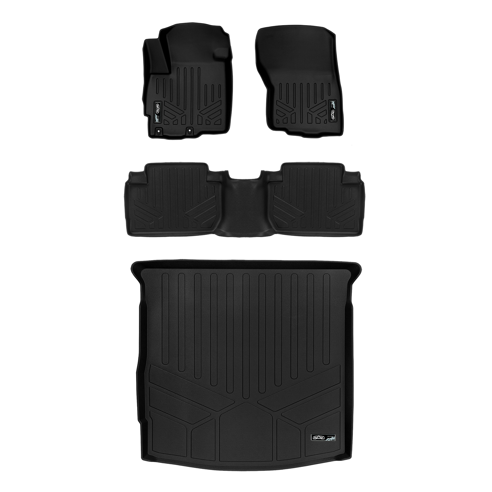 Smartliner Floor Mats Set Cargo Liner Black For 20112019 Mitsubishi