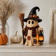thumbnail image 3 of Halloween Lighted Monster Lantern Resin Craft Decoration, Spooky Tabletop Lamp for Home, Mantel, Halloween Party Indoor Decor, 3 of 7