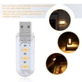 thumbnail image 4 of Mini Lámpara De Noche Portátil De 3 Led Con Usb, Luz Para Acampar Al Aire Libre Smd 5730 Para Pc, Escritorio, Portátil, Notebook, Banco De Energía De Lectura Monstrate HA024284-00, 4 of 6