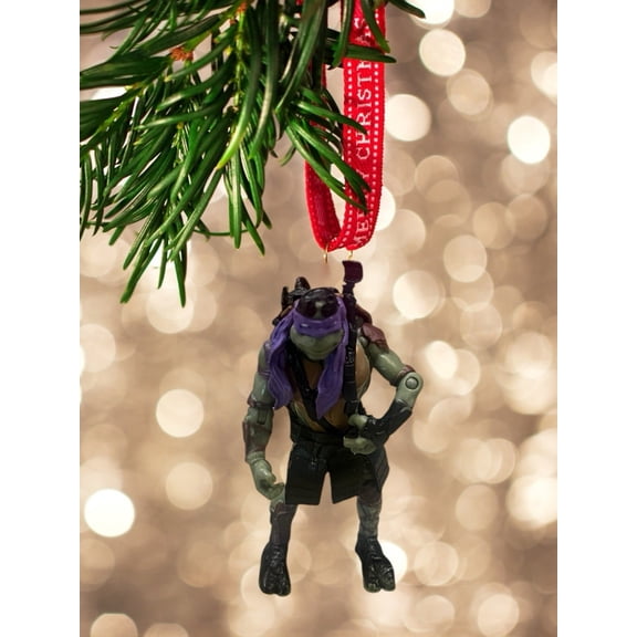 Tmnt Action Teenage Mutant Ninja Turtles ORNAMENT Figure Figurine Charm 4â€ New