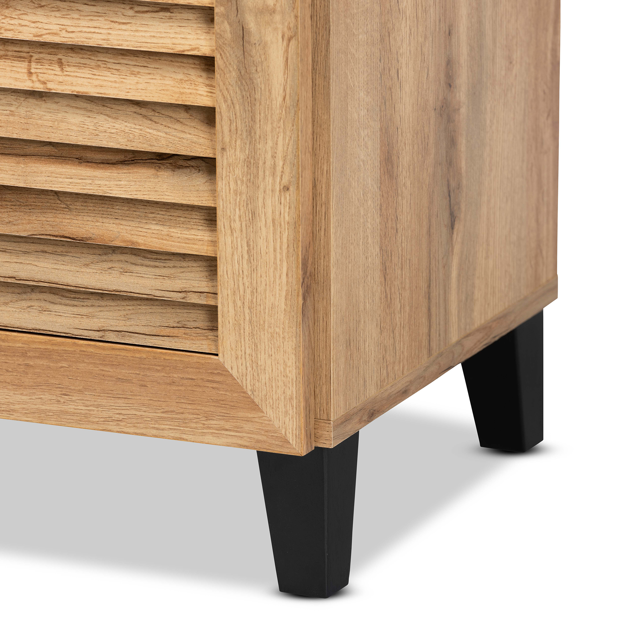 22 Pair Shoe Storage Cabinet Loon Peak Finish: Oak