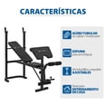 thumbnail image 2 of Banco de Ejercicio Fitness Altera BULLSEYE Multipocisiones para Pesas C/ Respaldo Ajustable Color Negro, 2 of 8
