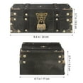thumbnail image 2 of FOMIYES Caja Vintage Para Almacenamiento De Joyas Con Estético Y Cerradura Protegida, 2 of 6