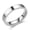 Silver, variant on Couple Rings Titanium Steel Polished Electroplated Matching Band Ring Japanese Korean Fashion Jewelry Ring 4MM Width