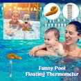 thumbnail image 2 of Termómetro flotante para piscina de caca Probador de temperatura del agua de la bañera de hidromasaje Tmvgtek Deportes Acuáticos, 2 of 8