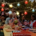 thumbnail image 6 of 4th of July Independence Day 250th Anniversary USB Star String Lights, 19.7ft 40 LED Red White and Blue Patriotic Decor for Home Party 250th Anniversary E#087 C, 6 of 8
