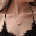 thumbnail image 2 of ChainsHouse Rose Gold Plated 2mm Thin Chain Necklaces for Women Dainty Necklace for Pendant 18"-30" Length Birthday Christmas Anniversary Jewelry Gift, 2 of 7
