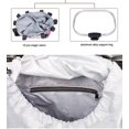 thumbnail image 3 of Bicycle Basket Bike Handlebar Front Basket Removable Pet Carrier Aluminum Frame Bag, 3 of 4