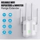 thumbnail image 2 of Repetidor amplificador de señal WiFi de 1200 Mbps, amplificador de Internet, enchufe británico, 2 of 5