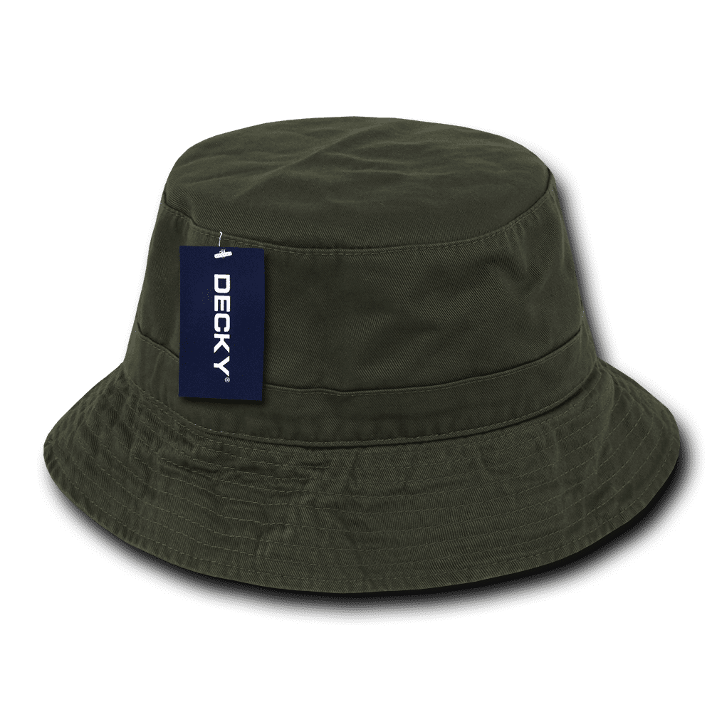 Decky Decky Fisherman's Bucket Hats Caps Washed Cotton Chino Men