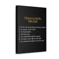 thumbnail image 2 of Inspirational Wall Art Read The Bible Motivation Wall Decor for Home Office Gym Inspiring Success Quote Print Ready to Hang Unframed, 2 of 13