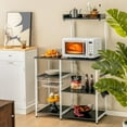 Giantex Kitchen Baker’s Rack, 4Tier Microwave Storage Stand, Spice