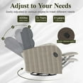 thumbnail image 3 of LayinSun Oversized Wicker Outdoor Swivel Glider Recliner with Adjustable Backrest & Footrest, Patio Reclining Lounge Chair - Set of 2, 3 of 7
