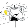 thumbnail image 1 of PLACA PARA AJUSTE DE CASTER/CAMBER SAVANA 1500 2003 al 2014 GMC Delantero MOOG ., 1 of 4