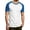 Light Blue, variant on NinXxx Men's Fashion Casual Short Sleeve Raglan Top Light Blue XXXXL