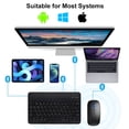 thumbnail image 4 of Teclado inalámbrico con Bluetooth para tableta, Mouse para IOS, Android, Windows, Mini Pro iPad Air, español, coreano, portugués, ruso, 4 of 4