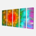 thumbnail image 2 of Large Red Alien Fractal Flower - Large Floral Canvas Art Print, 2 of 3