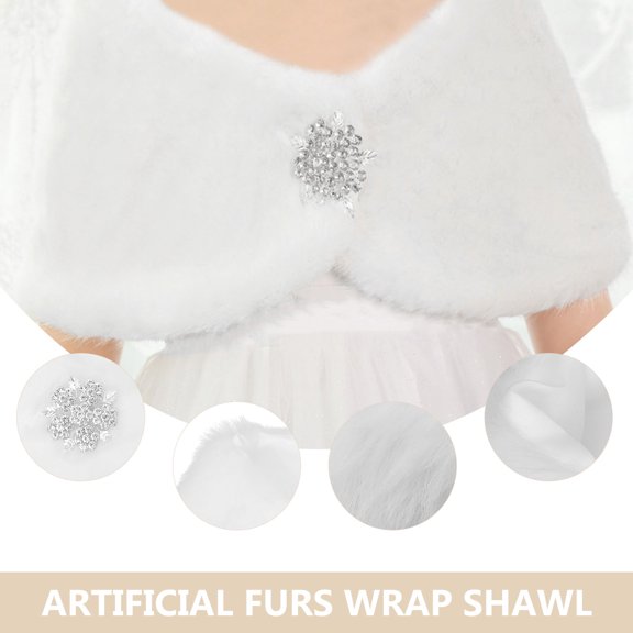 LOLIPPYY Kids Faux Wrap Shawl Lightweight Warm Winter Outdoor Scarf Comfortable Layered Wear